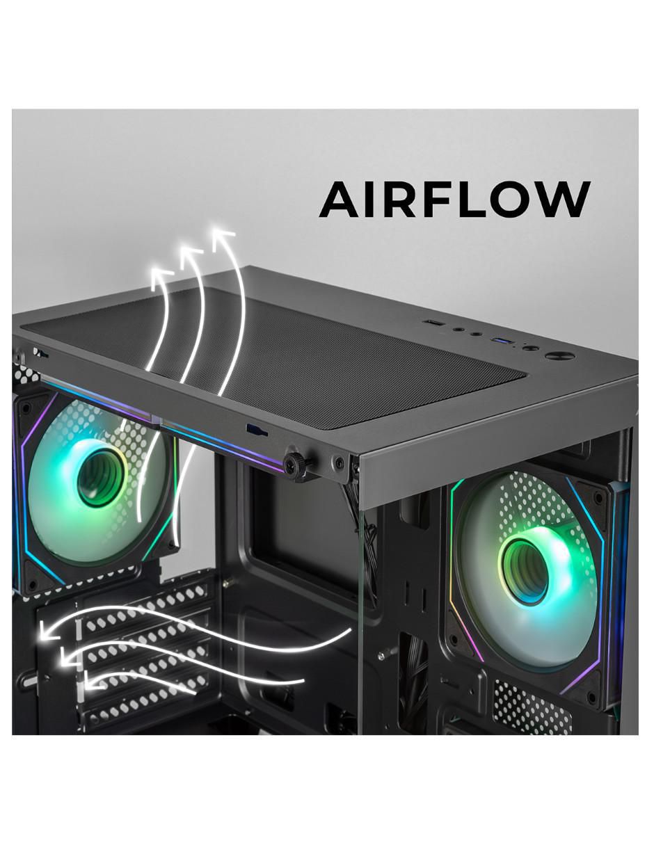 Gabinete Xtreme Pc Gaming Crystal Hive
