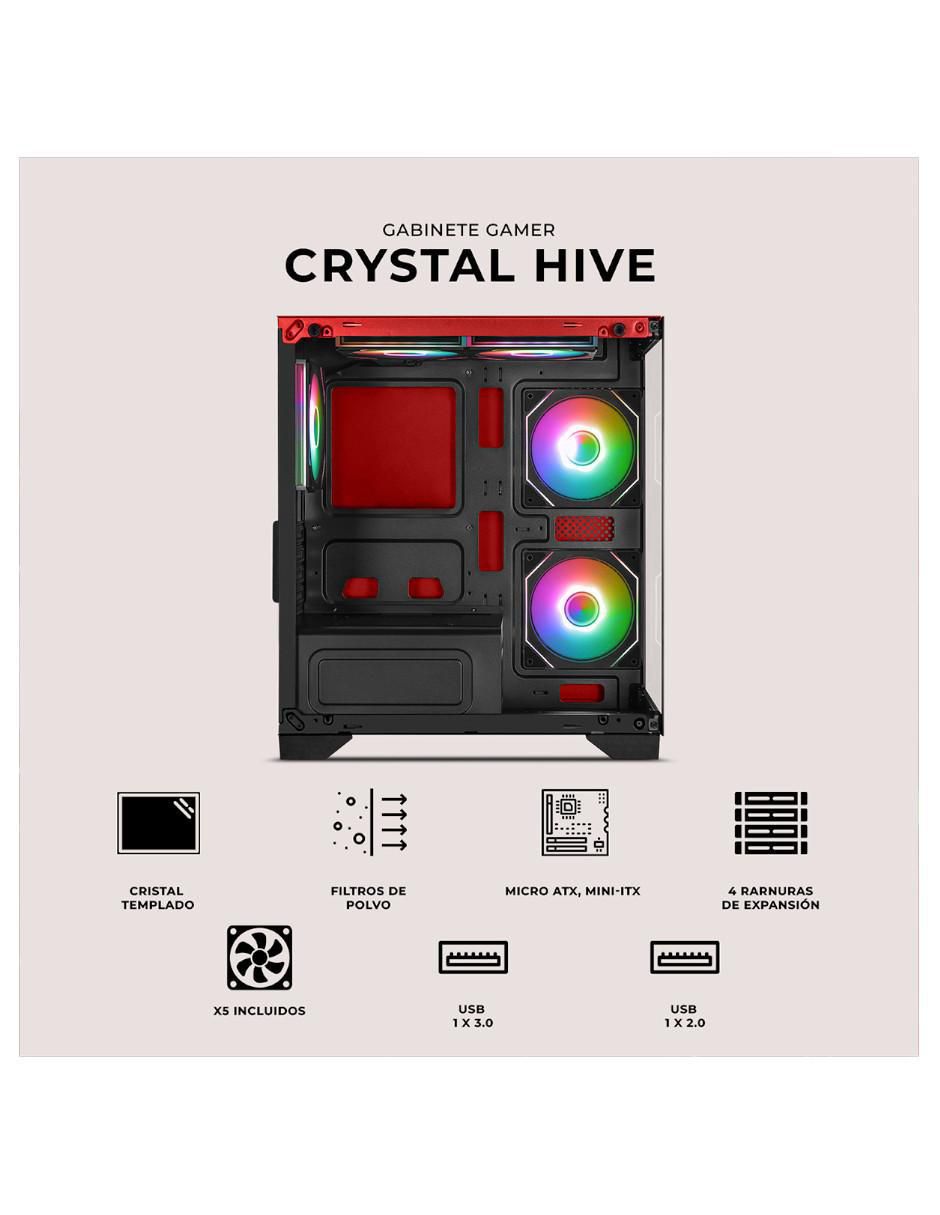 Gabinete Crystal Hive 6