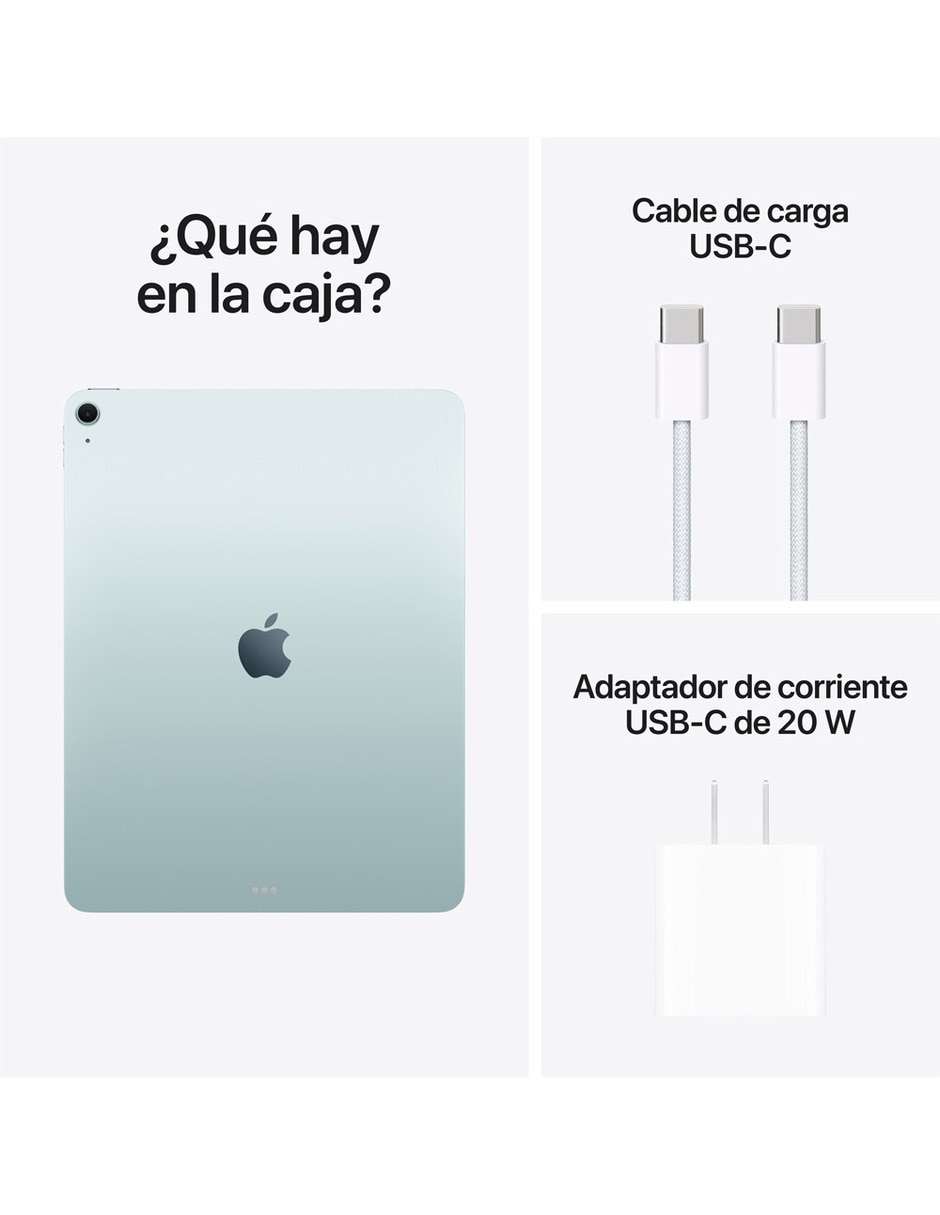 iPad Air M4 13 pulgadas 256 GB 12 GB RAM Azul iPad Air M4 13 pulgadas 256 GB 12 GB RAM Azul