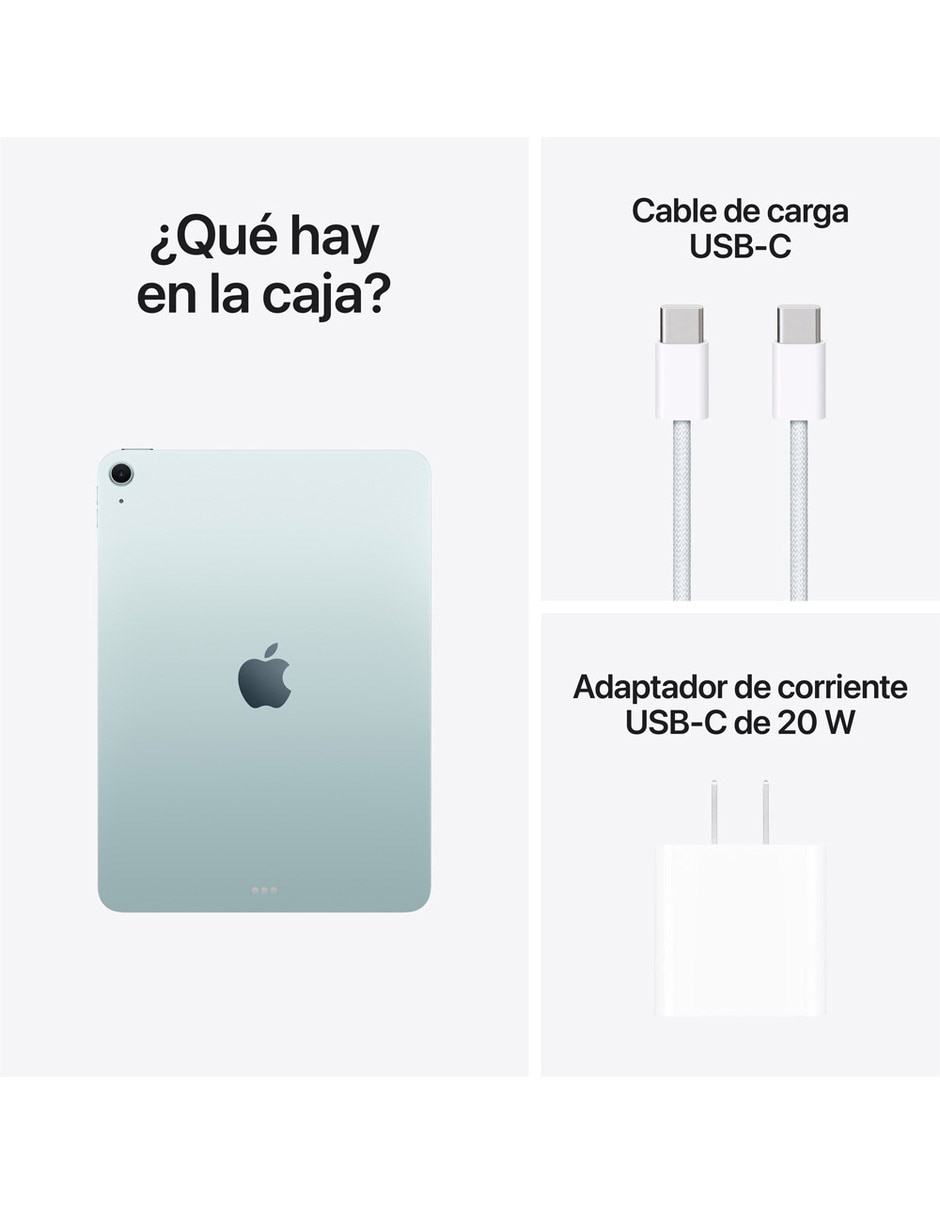 iPad Air M4 11 pulgadas 256 GB 12 GB RAM Azul