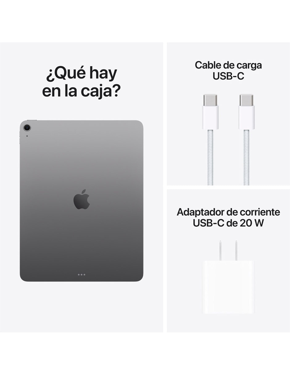 iPad Air M4 13 pulgadas 1TB 12 GB RAM Gris Espacial iPad Air M4 13 pulgadas 1TB 12 GB RAM Gris Espacial