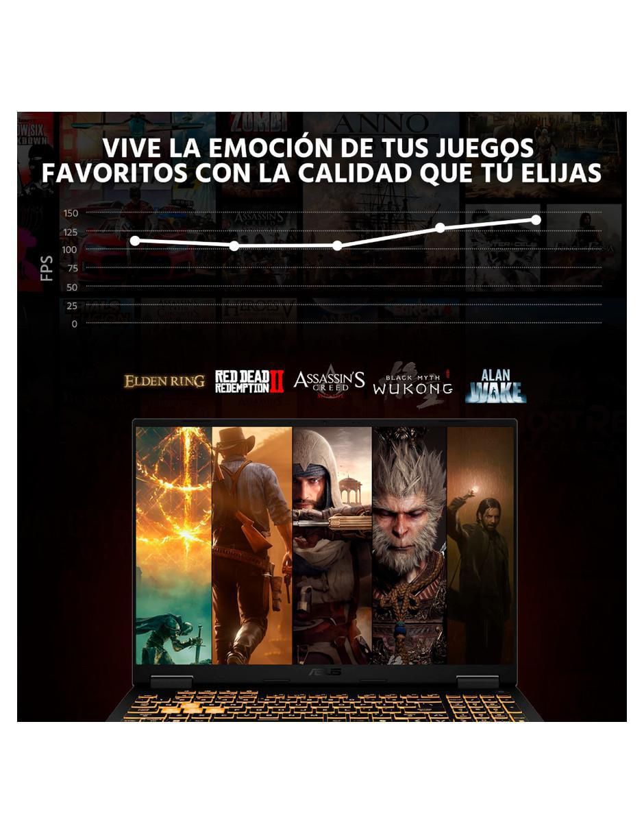 Laptop gamer Asus TUF16I-5070CI7321TM 16 pulgadas WUXGA Intel Core i7 NVIDIA GeForce RTX 5070 32 GB RAM 1 TB SSD 9