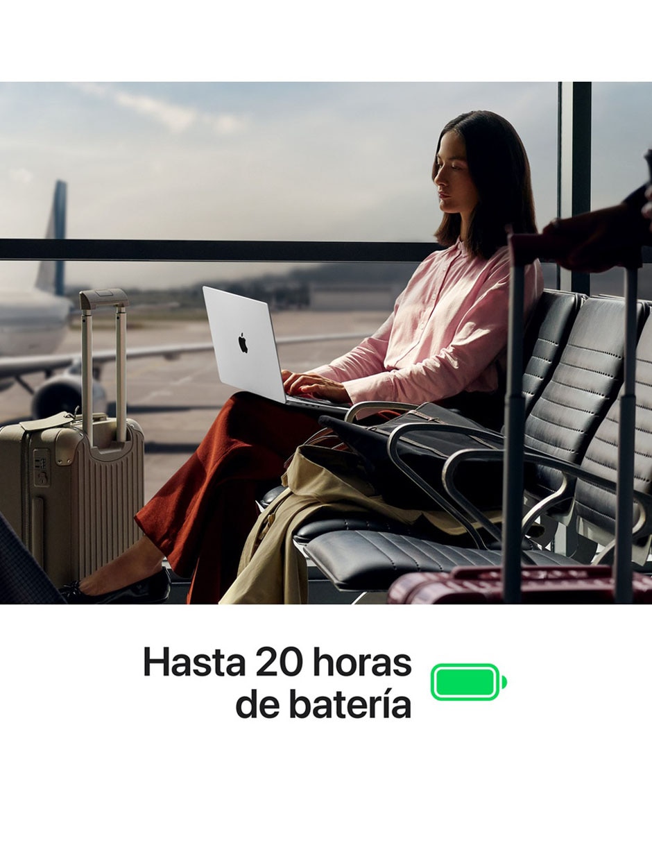 MacBook Pro 14 pulgadas Chip M5 Max 36 GB RAM 2 TB SSD plateado 5