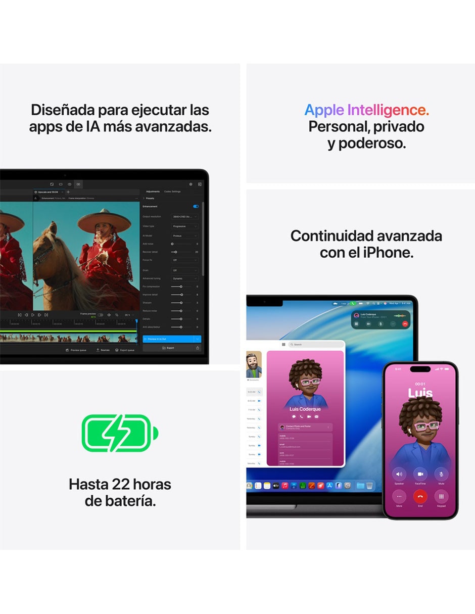 MacBook Pro 14 pulgadas M5 Pro 24 GB RAM 1TB SSD Negro Espacial 8