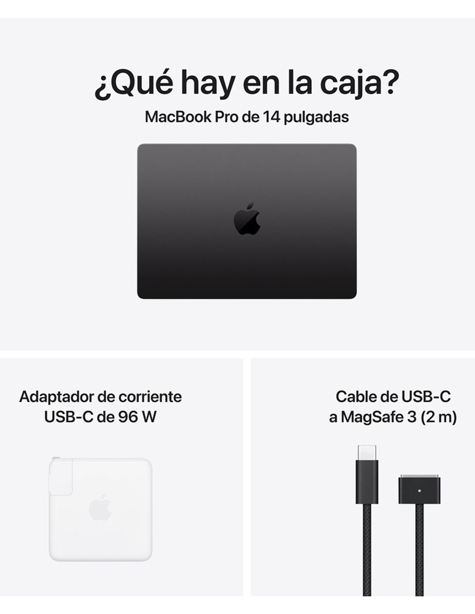 MacBook Pro 14 pulgadas M5 Max 36 GB RAM 2 TB SSD gris 9