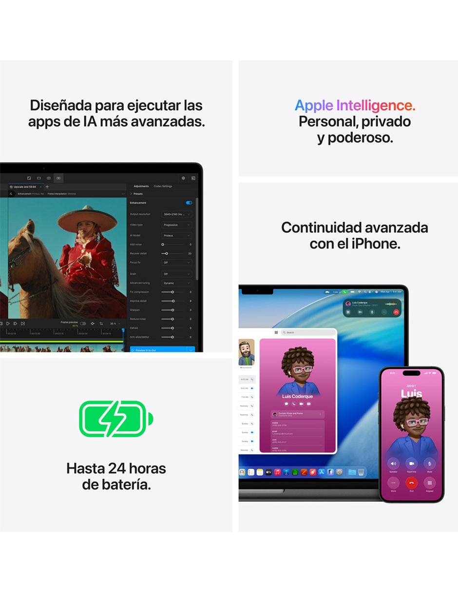 MacBook Pro 16 pulgadas M5 Pro 24 GB RAM 1 TB SSD Negro Espacial 8