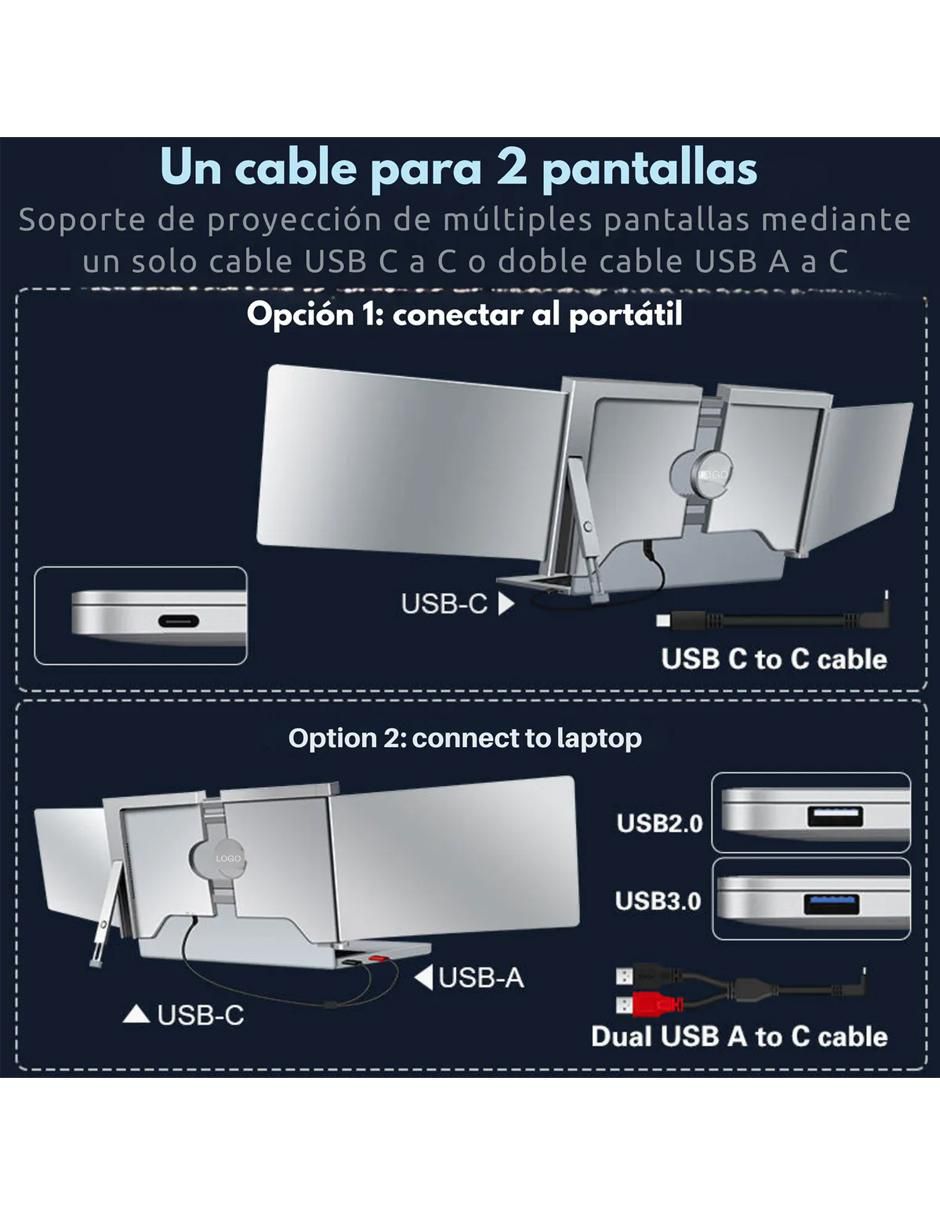 Monitor portátil IPS Full HD 12 pulgadas S200