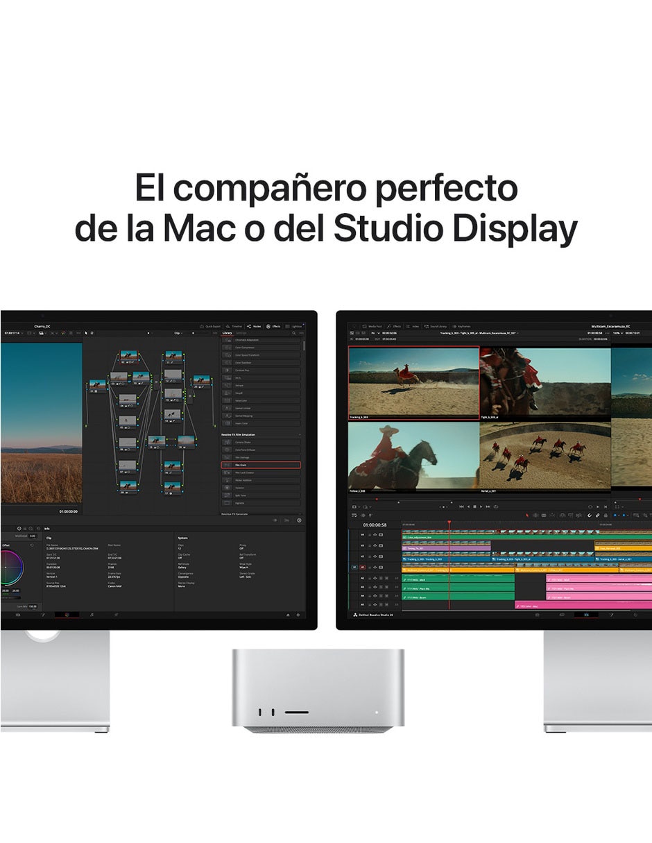 Monitor apple studio display xdr 5k 27 pulgadas mfel4cl/a