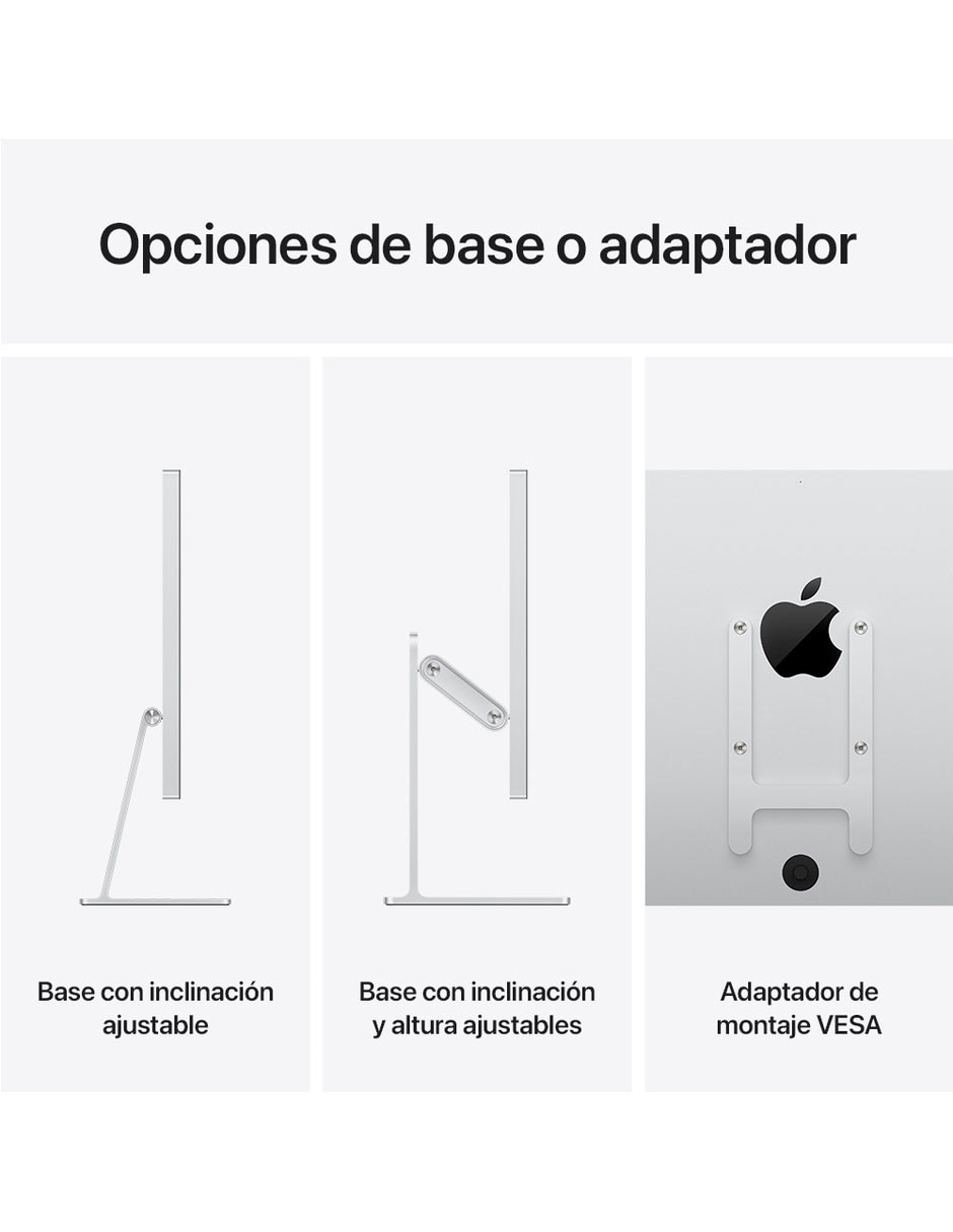 Monitor Apple Studio Display retina 5k 27 pulgadas MFEX4CL/A