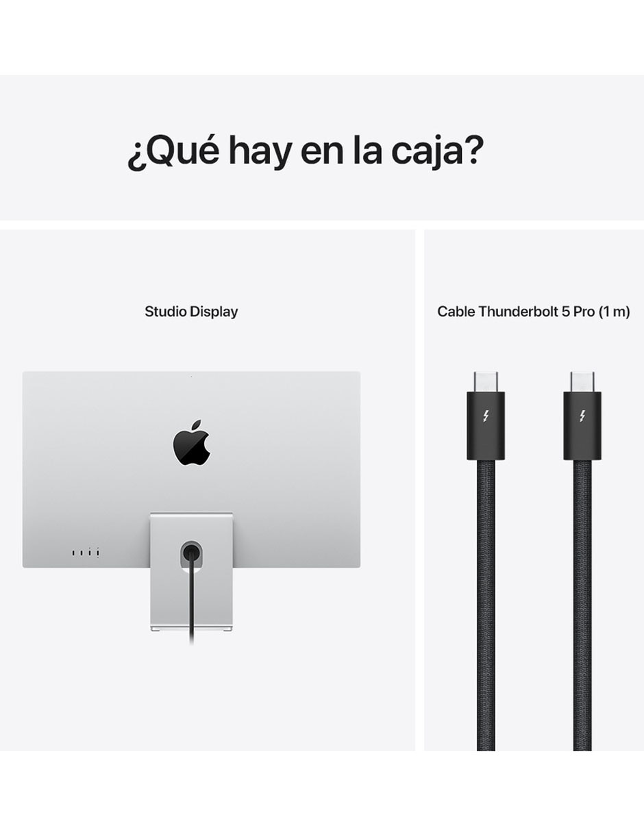 Monitor Apple Studio Display retina 5k 27 pulgadas MFEX4CL/A