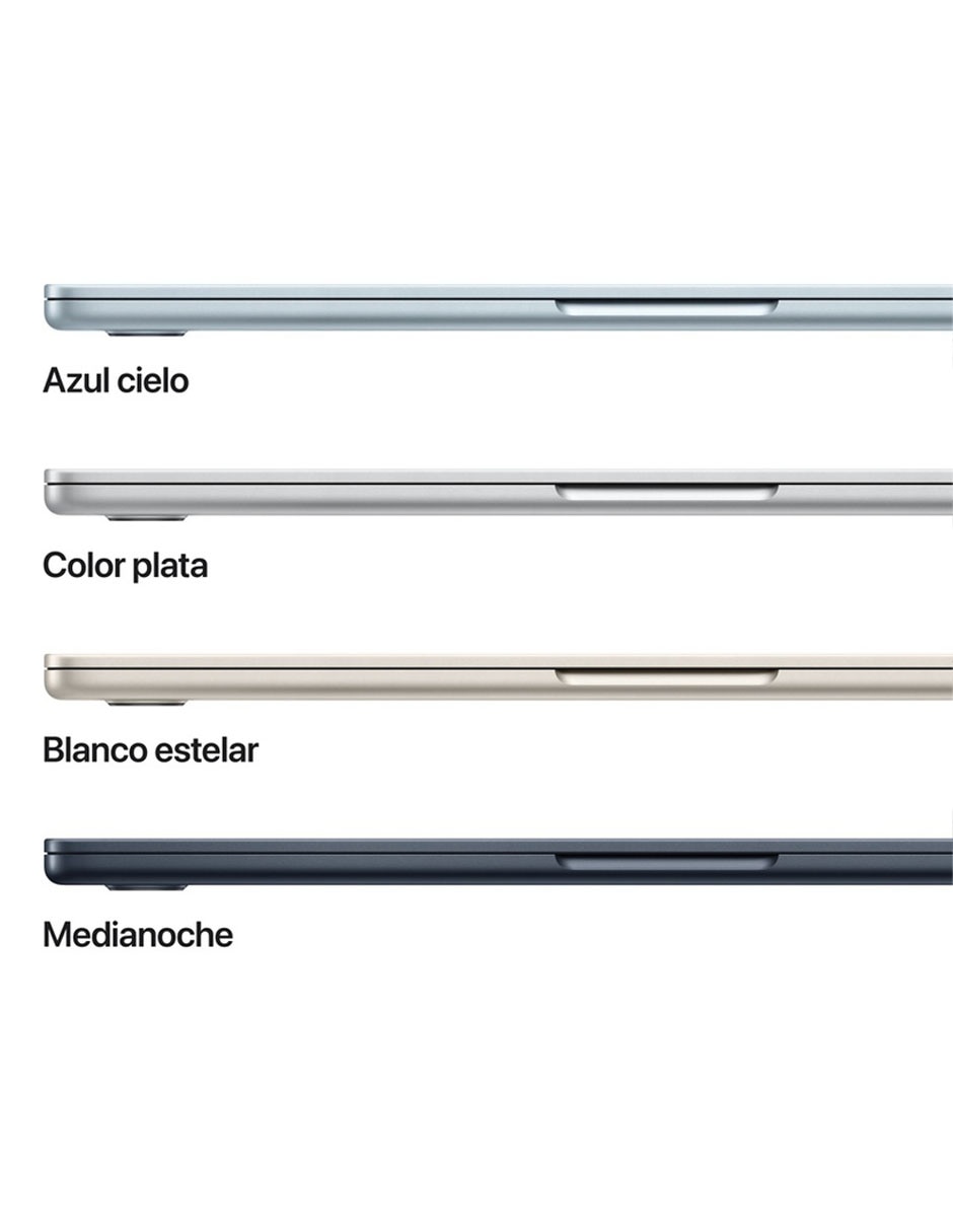 MacBook Air 13 pulgadas Chip M5 16 GB RAM 512 GB SSD Blanco Estelar 3