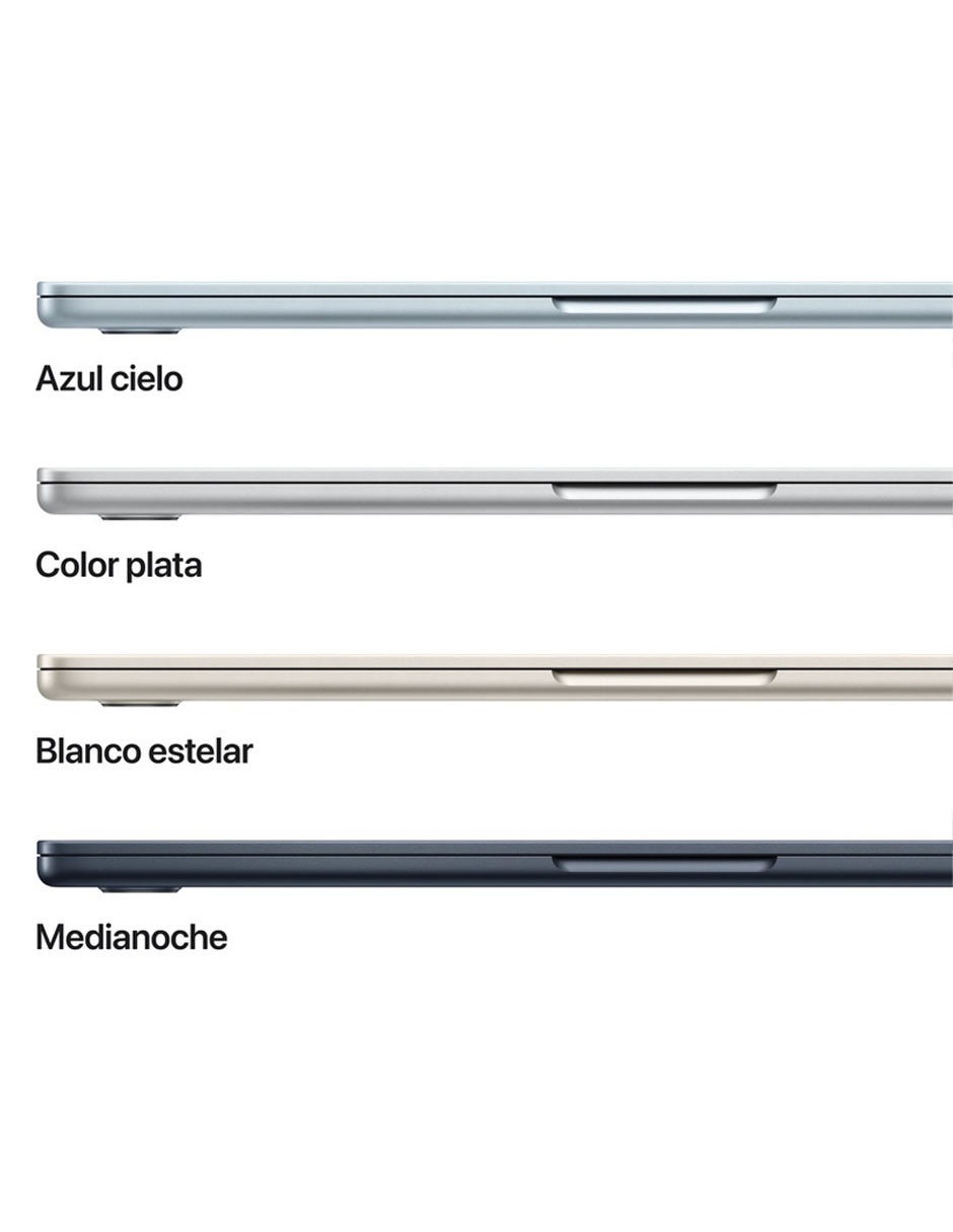 MacBook Air 13 pulgadas Chip M5 16 GB RAM 512 GB SSD Medianoche 3