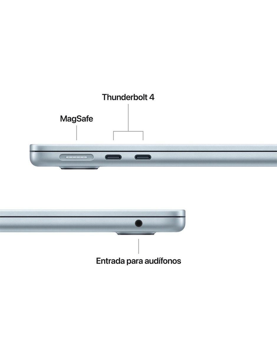 Apple MacBook Air 13 pulgadas Chip M5 16 GB RAM 1 TB SSD Azul Cielo
