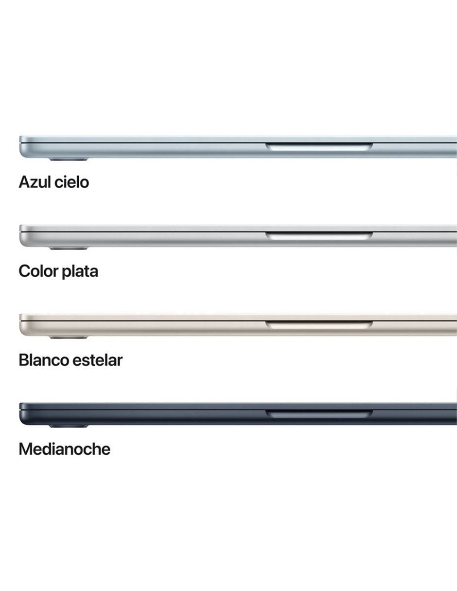 MacBook Air 13 pulgadas Chip M5 24 GB RAM 1 TB SSD azul cielo 3