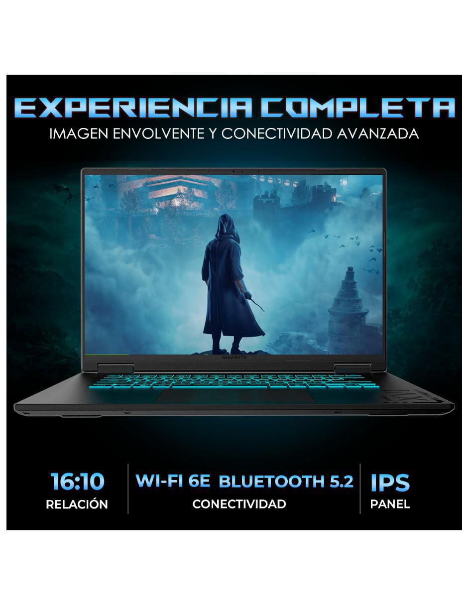 Laptop gamer GA16E-5050Ci732512M 16 pulgadas WUXGA Intel Core i7 NVIDIA GeForce RTX 5050 32 GB RAM 512 GB SSD