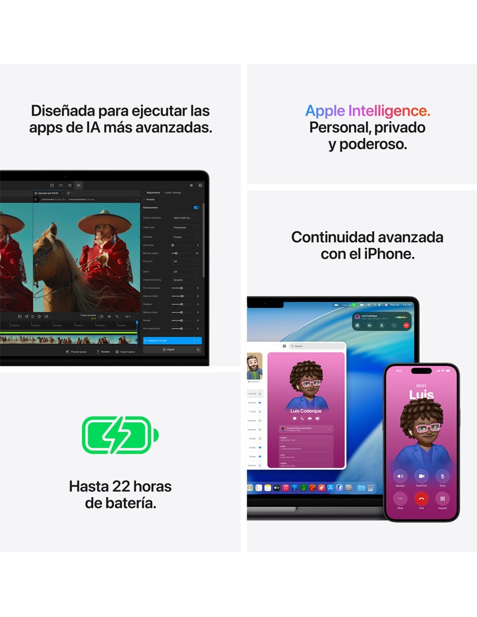 Apple MacBook Pro 14 pulgadas Chip M5 Pro 24 GB RAM 2 TB SSD plateado