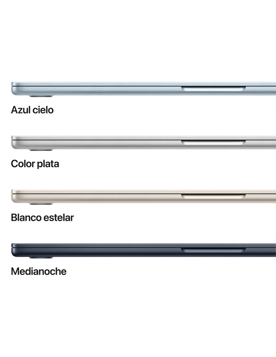 Apple MacBook Air 15.3 pulgadas Chip M5 24 GB RAM 1 TB SSD blanco estelar