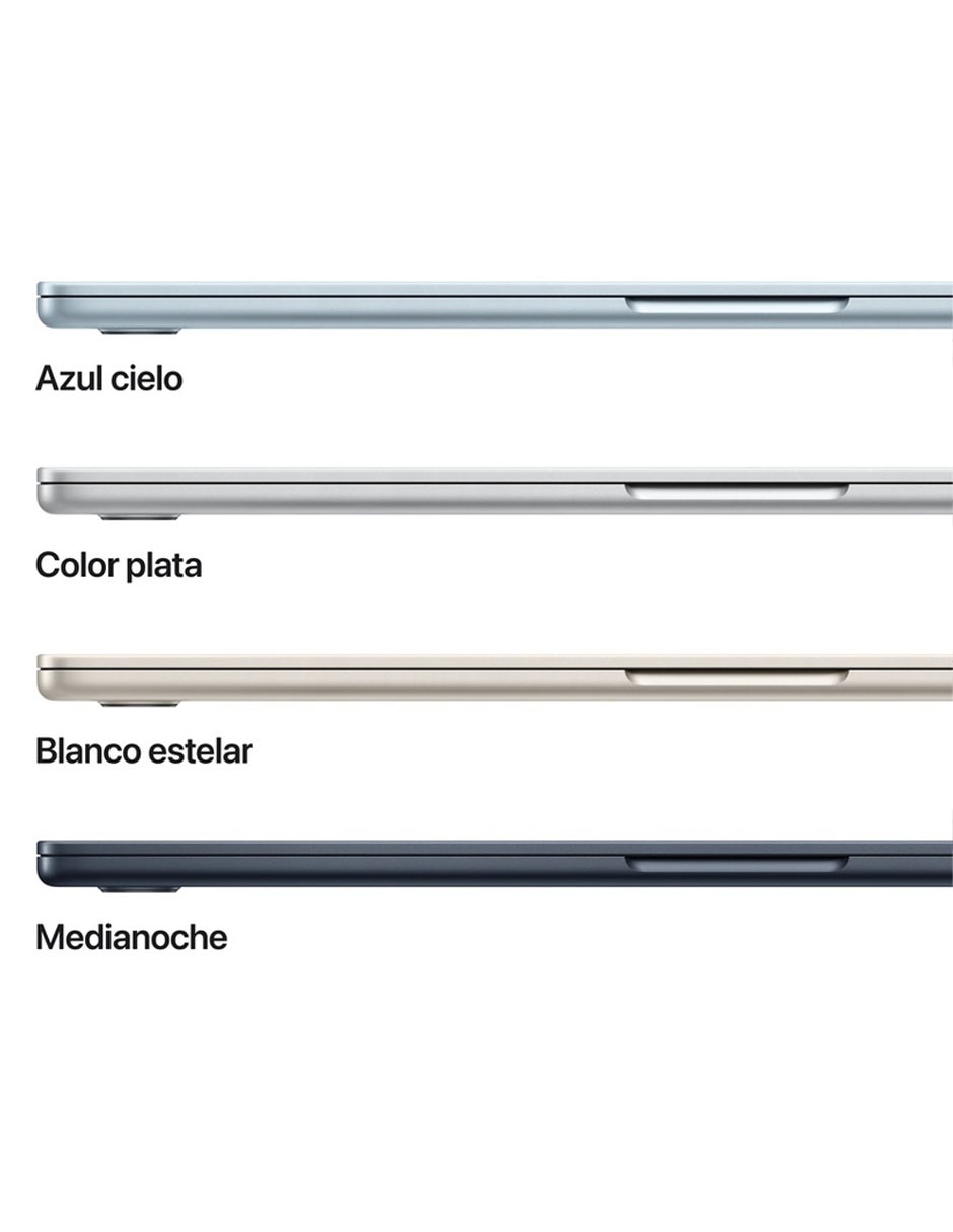 Apple MacBook Air 15 pulgadas Chip M5 16 GB RAM 1 TB SSD medianoche