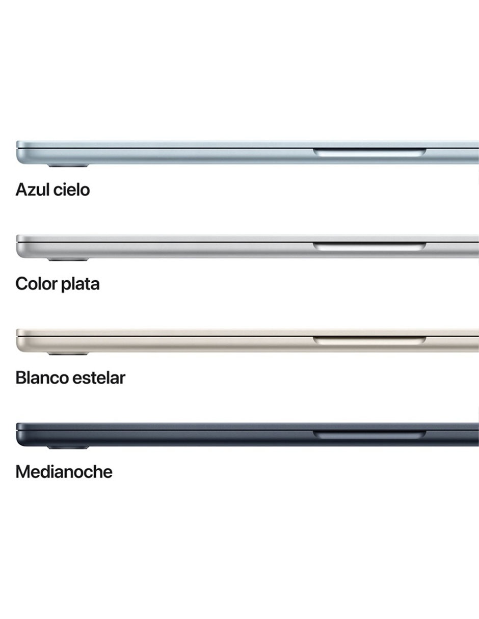 Apple macbook air 15.3 pulgadas chip m5 16 gb ram 1 tb ssd azul cielo