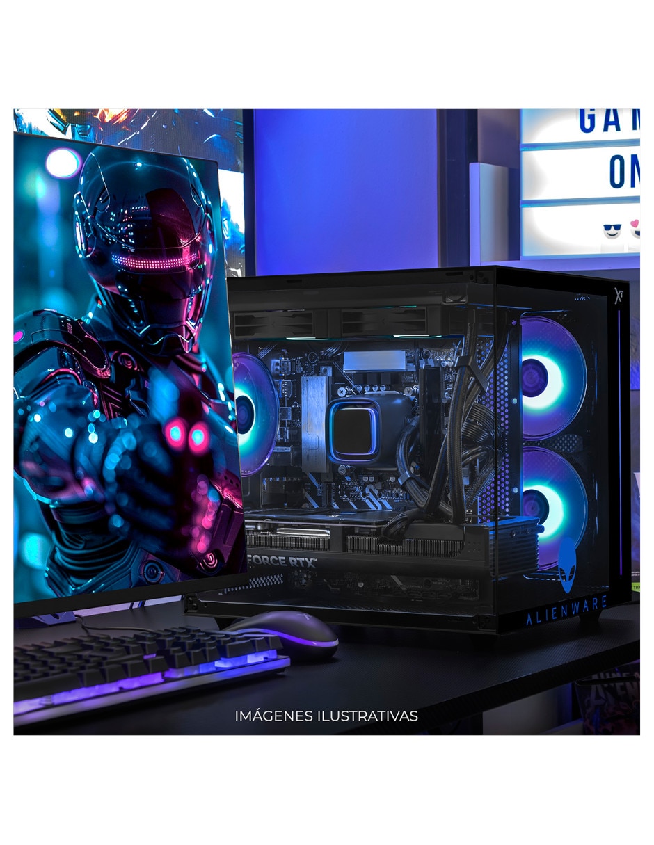 Computadora gamer xtpcu932gb55080maev2 32 pulgadas qhd intel core ultra 9 285 nvidia geforce rtx 5080 32 gb ram 1 tb ssd