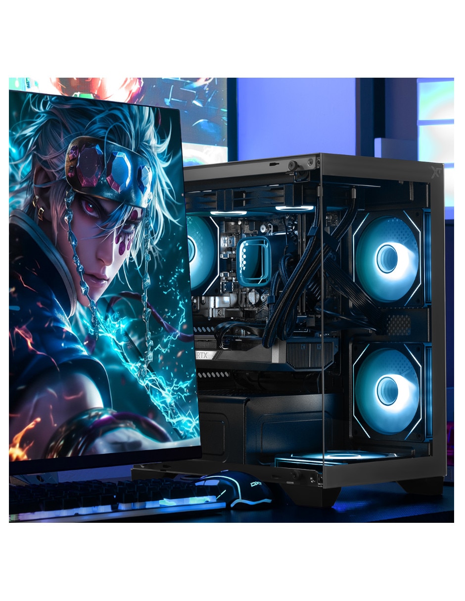 Computadora gamer XTPCR732GB5060TICHG AMD Ryzen 7 NVIDIA GeForce RTX 5060 Ti 32 GB Ram 1 TB SSD 4