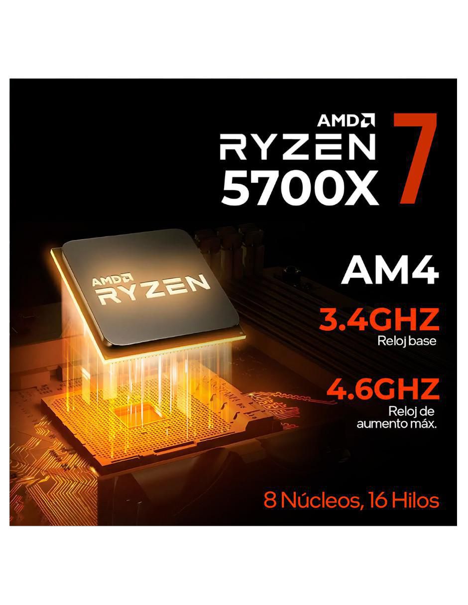 Computadora gamer XTPCR732GB5060TIMCHG 27 pulgadas Full HD AMD Ryzen 7 NVIDIA GeForce RTX 5060 Ti 32 GB 1 TB 6