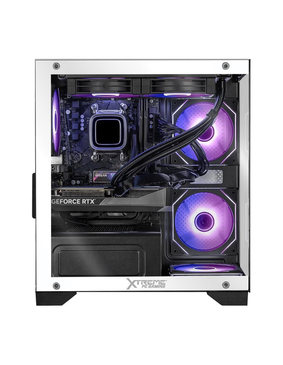 Computadora gamer XTPCR732GB5060TIMCHBW 27 pulgadas Full HD AMD Ryzen 7 NVIDIA GeForce RTX 5060 Ti 32 GB 1 TB 2