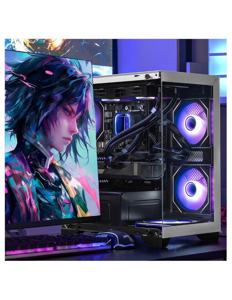 Computadora gamer XTPCR732GB5060TIMCHBW 27 pulgadas Full HD AMD Ryzen 7 NVIDIA GeForce RTX 5060 Ti 32 GB 1 TB 4