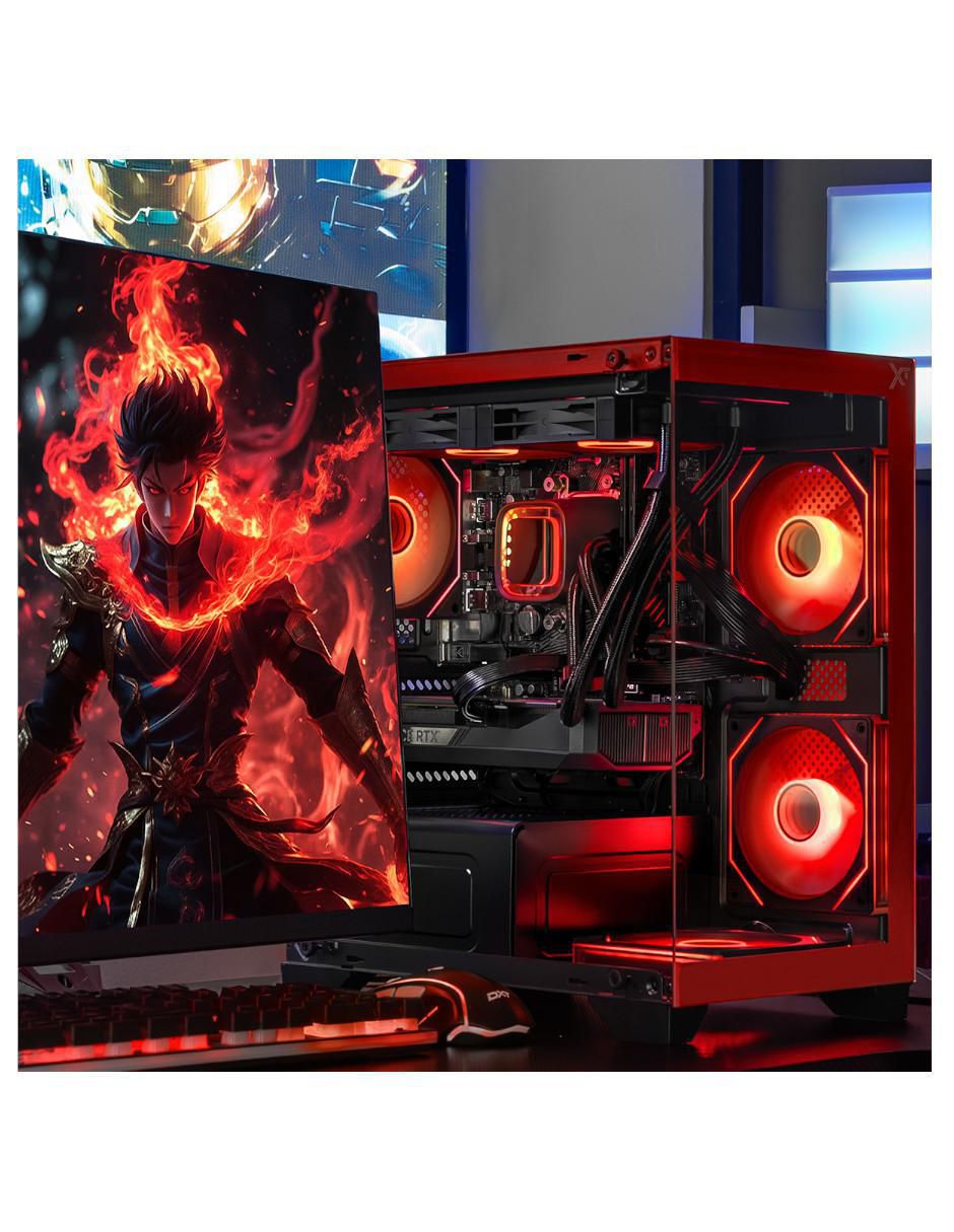 Computadora gamer XTPCR732GB5060TIMCHR 27 pulgadas Full HD AMD Ryzen 7 NVIDIA GeForce RTX 5060 Ti 32 GB 1 TB 4