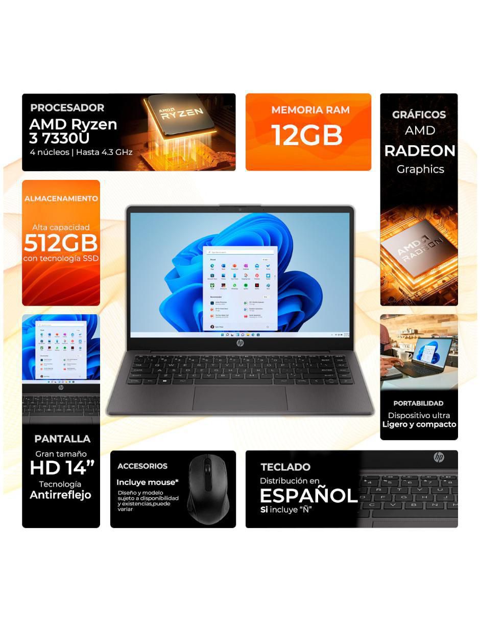 Laptop R312512M 14 pulgadas HD AMD Ryzen 3 Integradas 12 GB RAM 512 GB 2