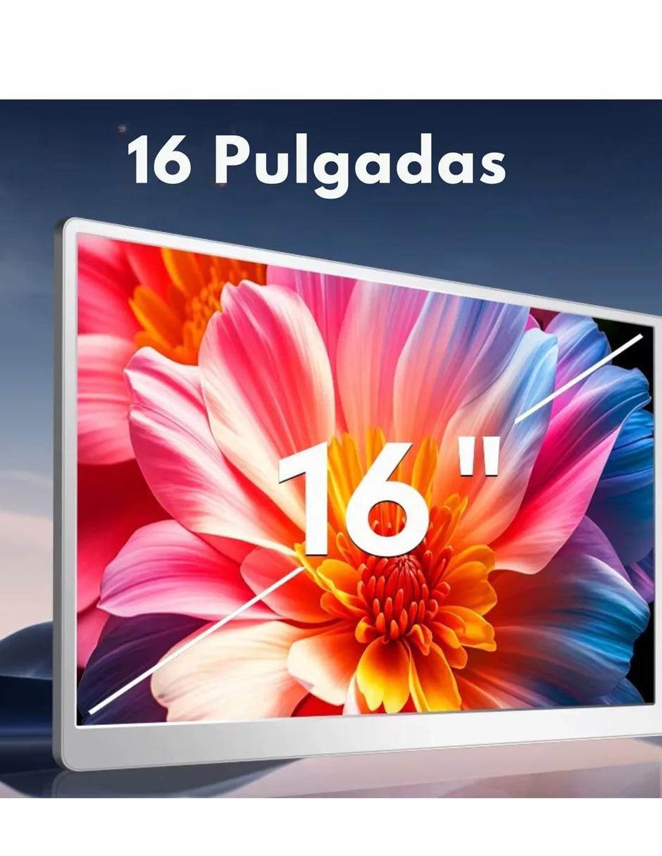 Monitor portátil IPS Full HD 16 pulgadas Monitor portátil IPS Full HD 16 pulgadas