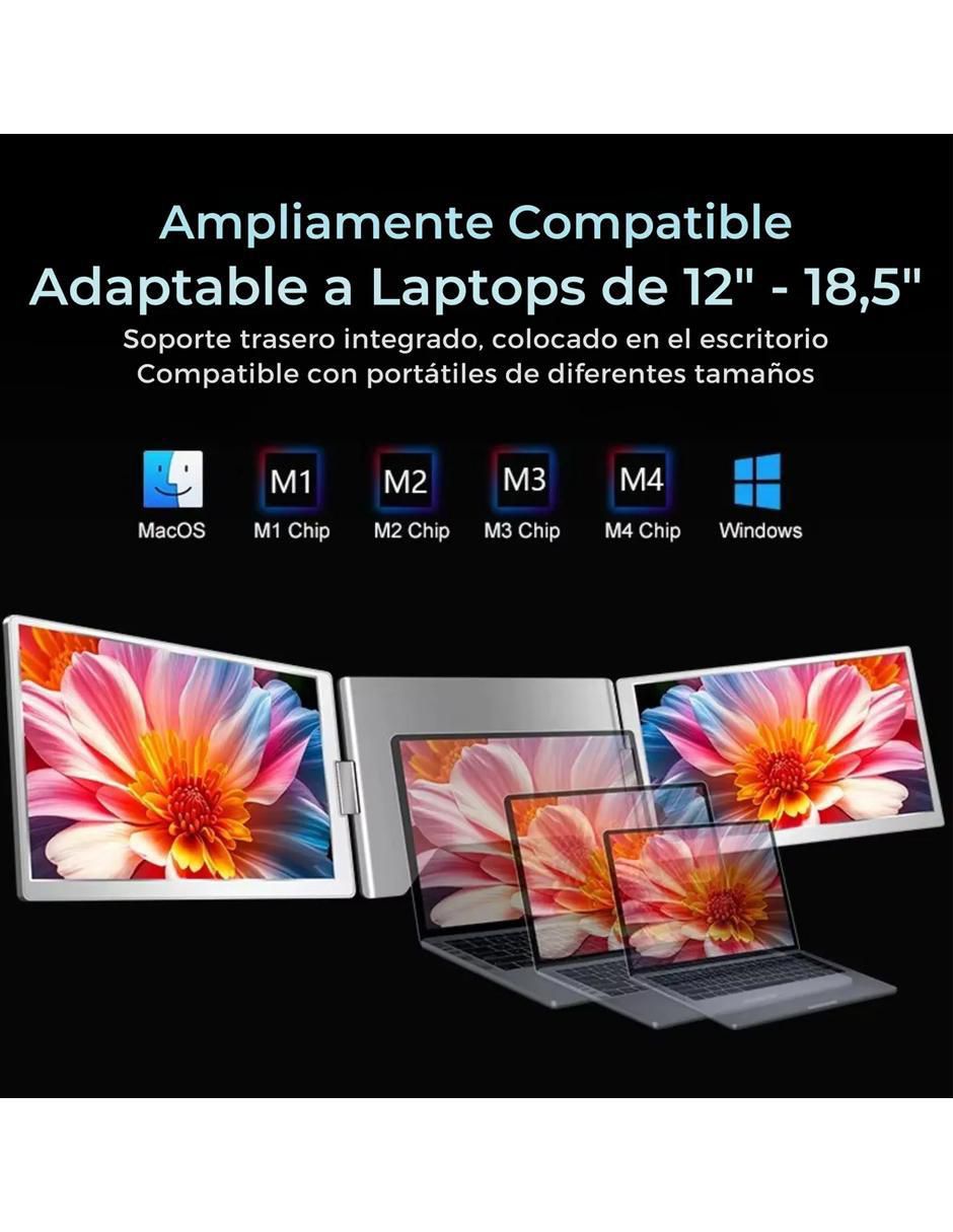 Monitor portátil IPS Full HD 16 pulgadas 8