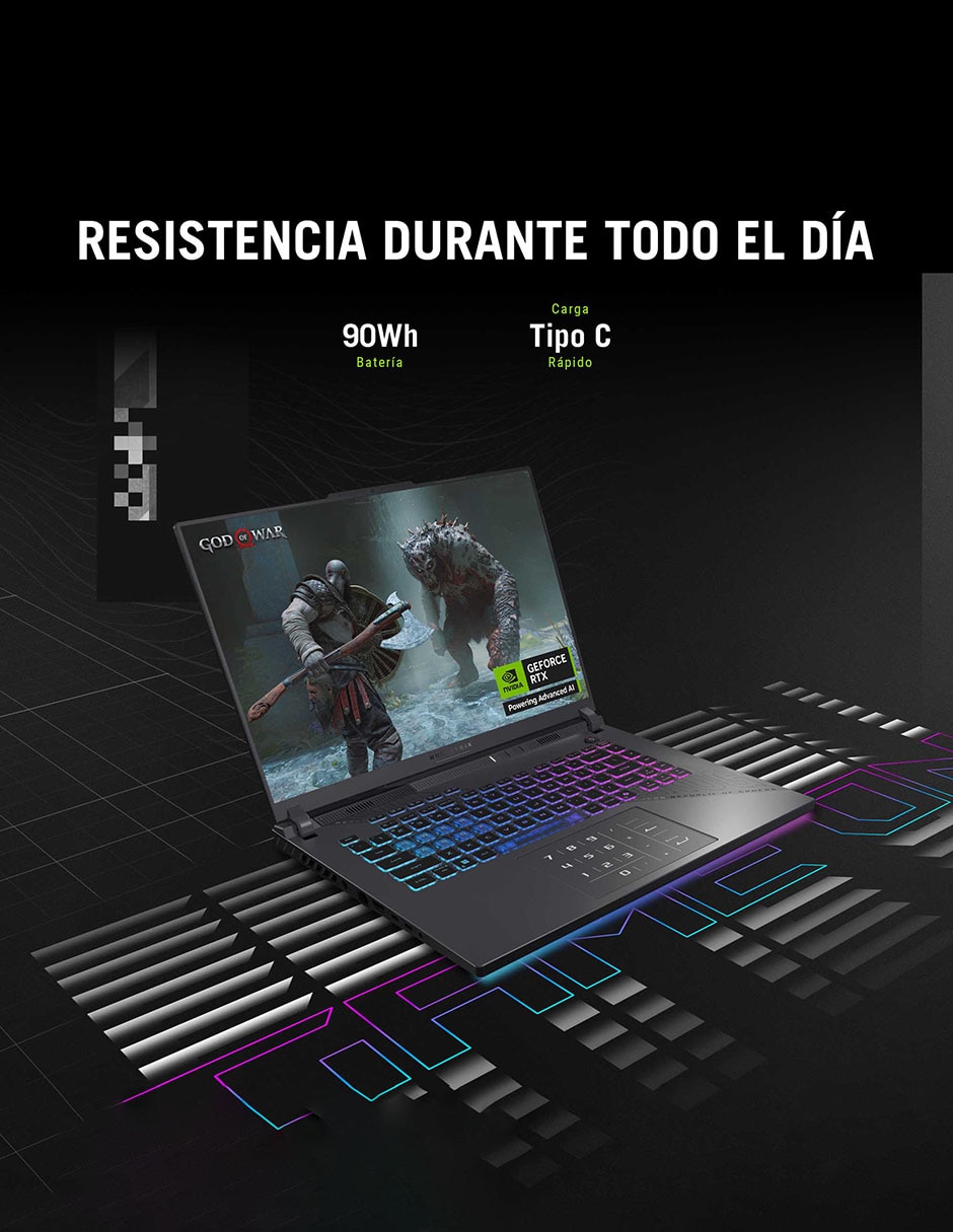 Laptop Asus G614PP-RV006W 16 pulgadas Full HD+ AMD Ryzen 9 NVIDIA GeForce RTX 5070 16 GB RAM 1 TB SSD