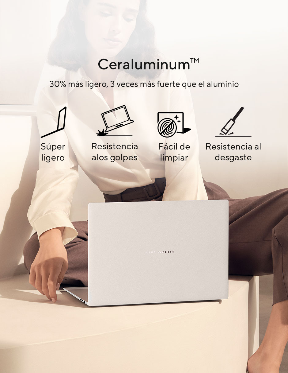 Laptop touch Asus UM5606GA-SR199W 16 pulgadas 3K AMD Ryzen AI 9 AMD Radeon 32 GB RAM 1 TB SSD