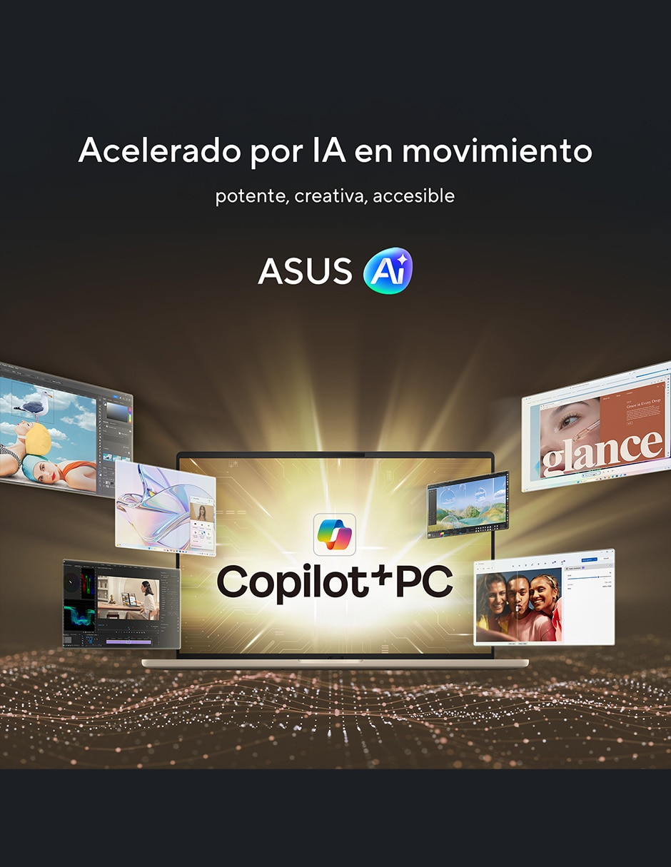 Computadora ux3407na-qd134w 14 pulgadas wuxga snapdragon x elite qualcomm adreno 32 gb ram 512 gb ssd 13
