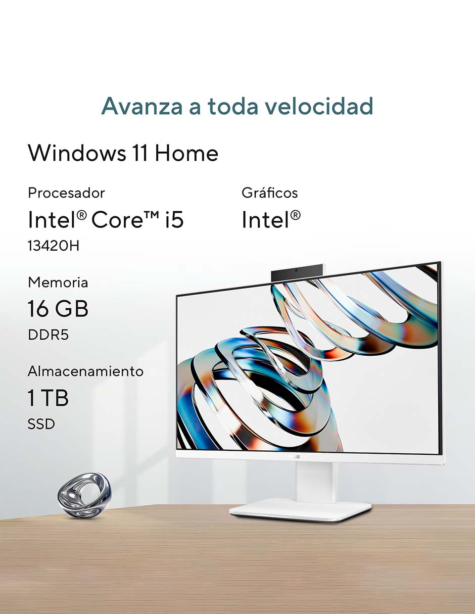 Computadora asus v440vak i516g1t h1 23 8