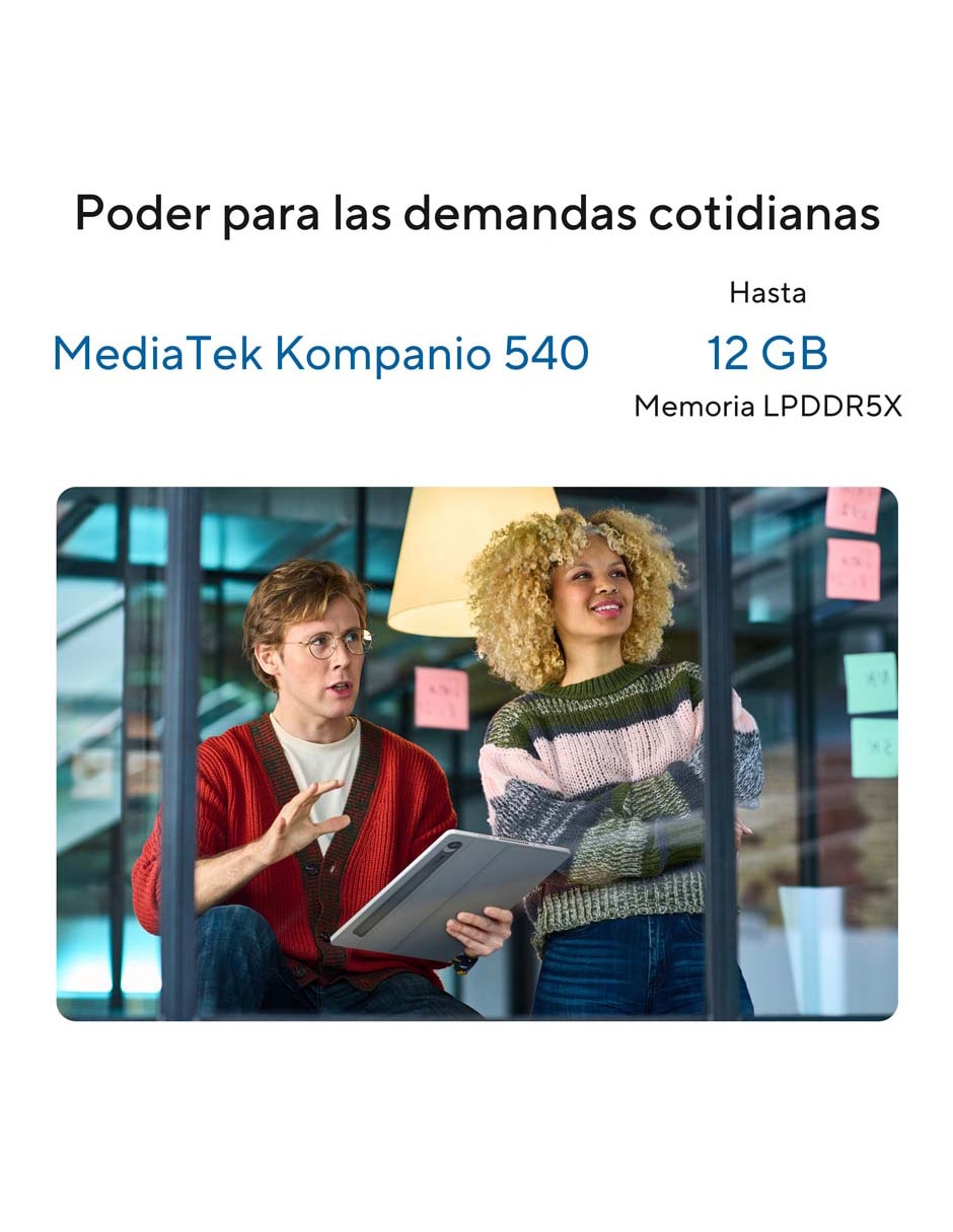 Tablet touch CM3206DM4A-M58G128M 12 pulgadas HD MediaTek Kompanio 520 Integradas 8 GB RAM 5