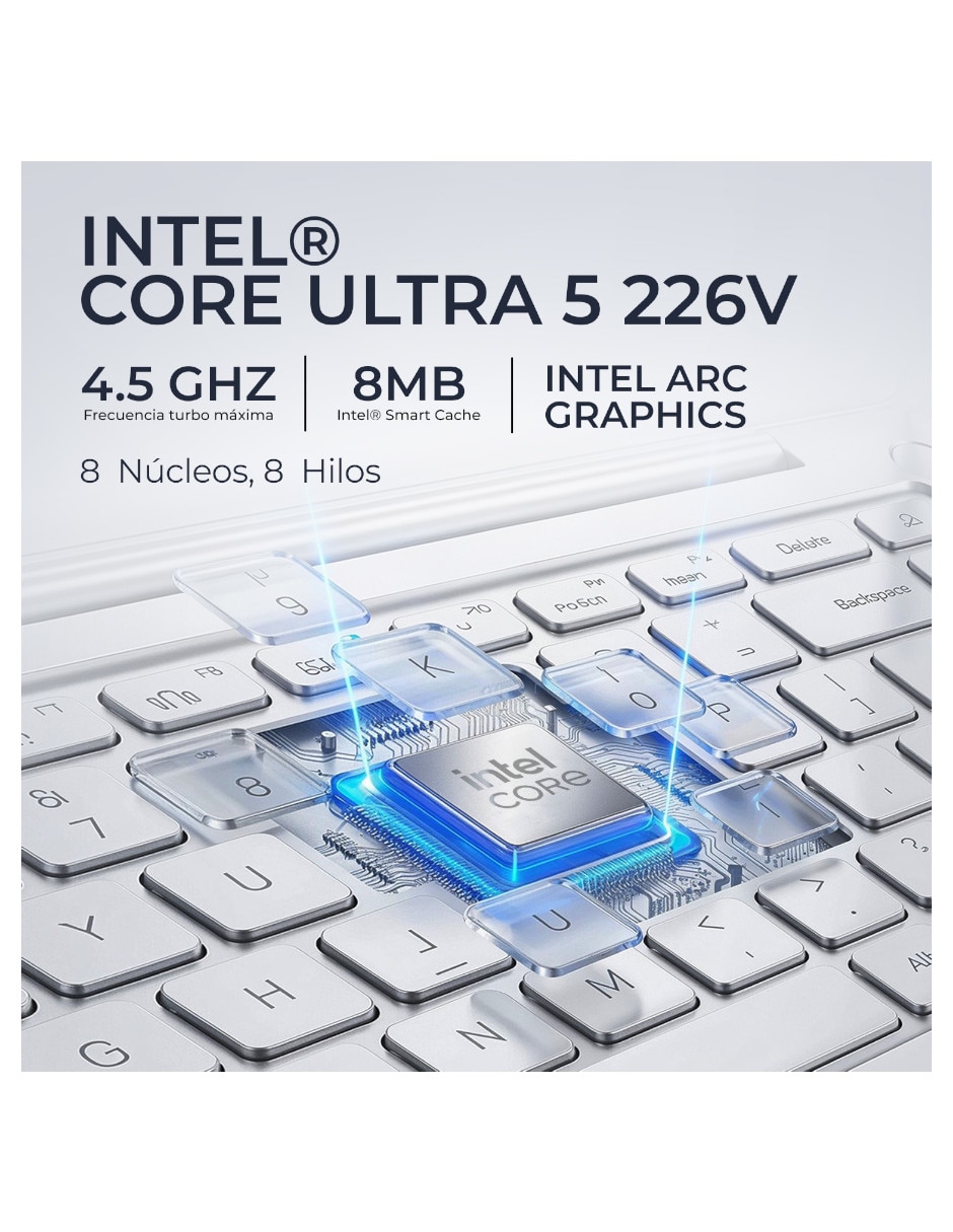 Laptop Touch Aspire 14 AI 14 pulgadas Full HD+ Intel Core Ultra 5 226V Intel Arc 16 GB RAM 1 TB 7