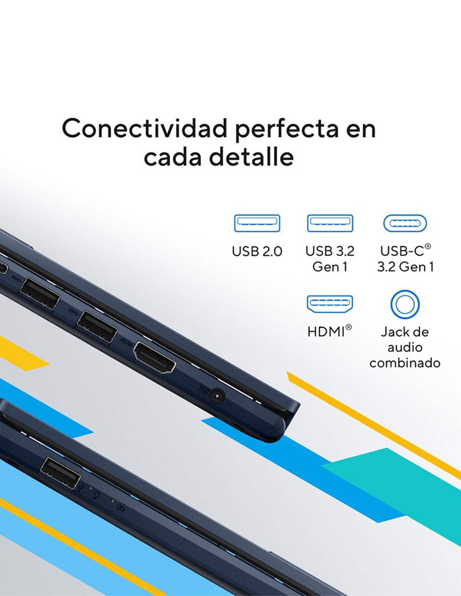 Laptop touch Asus X1504VA-E85362W 15.6 pulgadas Full HD Intel core 5 Intel HD Graphics 620 16 GB RAM 512 GB SSD