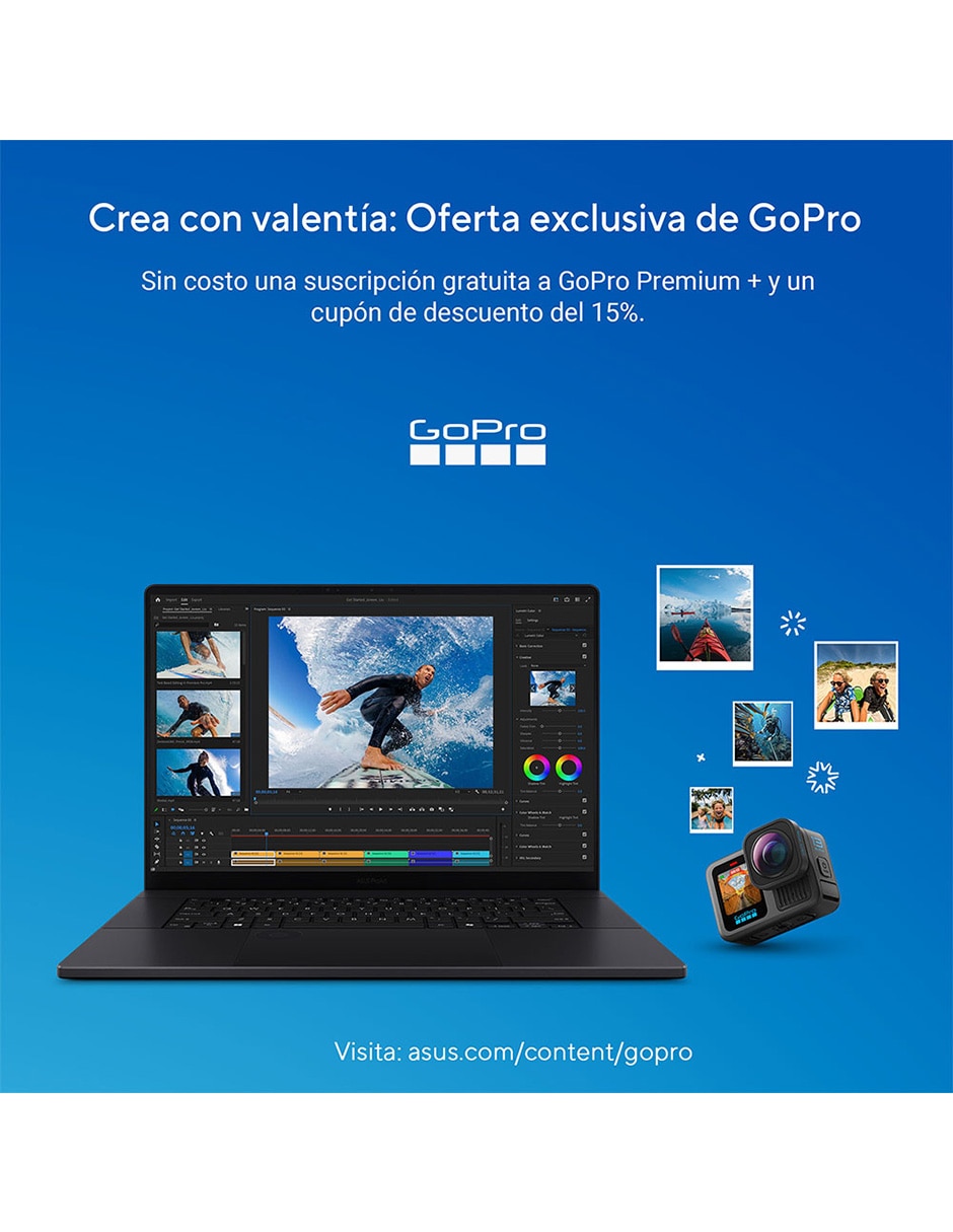 Laptop touch Asus X1504VA-E85362W 15.6 pulgadas Full HD Intel core 5 Intel HD Graphics 620 16 GB RAM 512 GB SSD