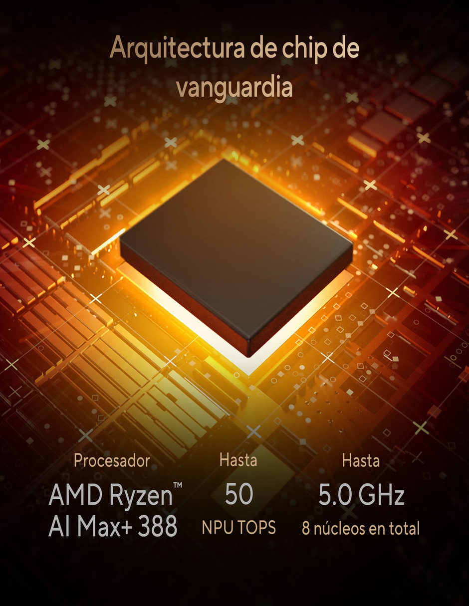 Laptop 2 en 1 touch Asus HN7306EA-LX018W 13.3 pulgadas 3K AMD Ryzen AI Max 385 AMD Radeon Graphics 32 GB RAM 1 TB SSD