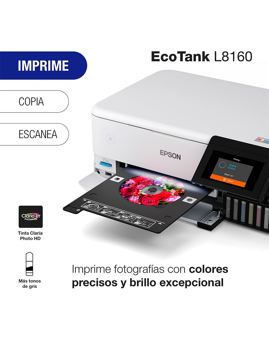 Multifuncional L8160 de inyección de tinta inalámbrico a color Multifuncional L8160 de inyección de tinta inalámbrico a color