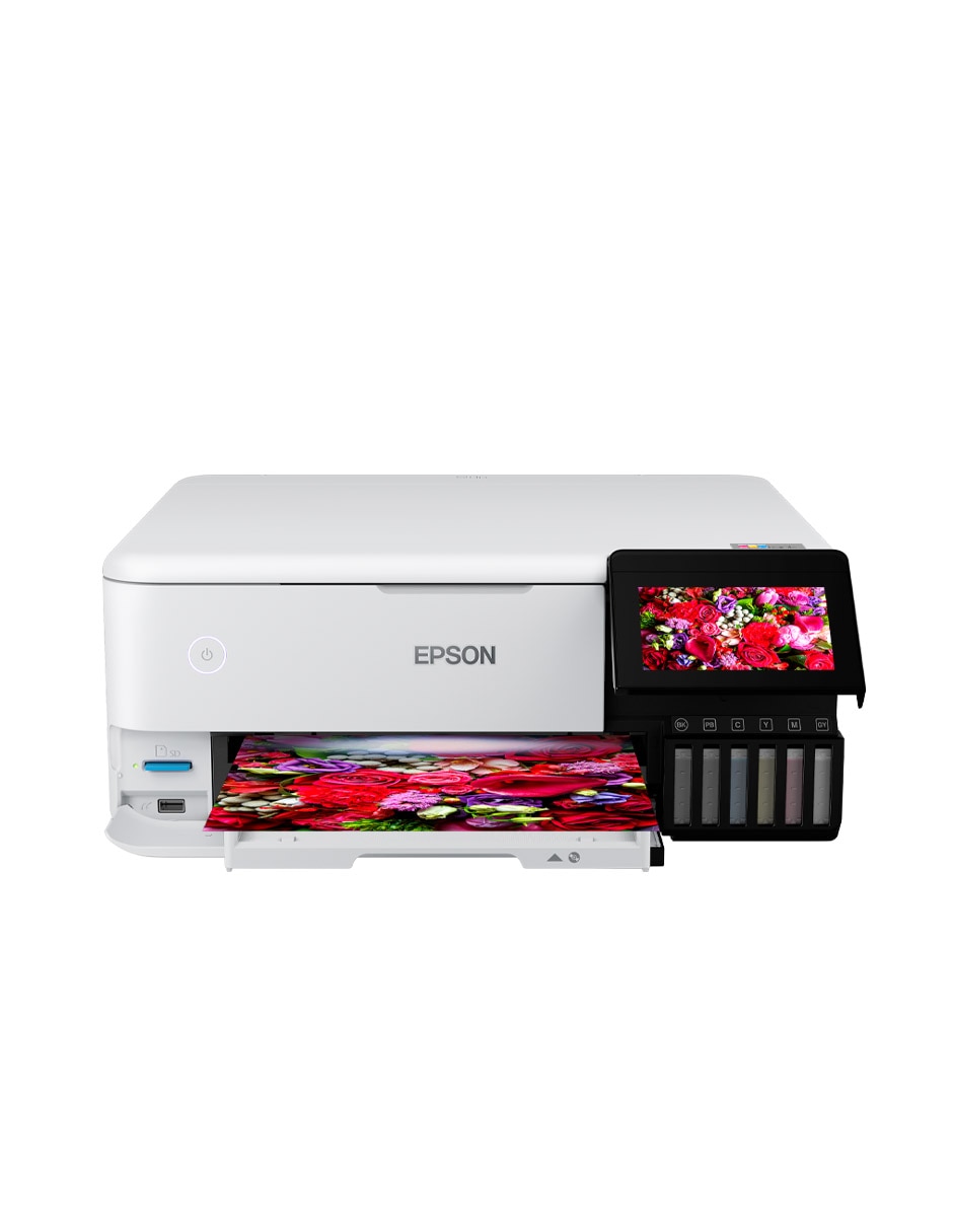 Multifuncional L8160 de inyección de tinta inalámbrico a color 7