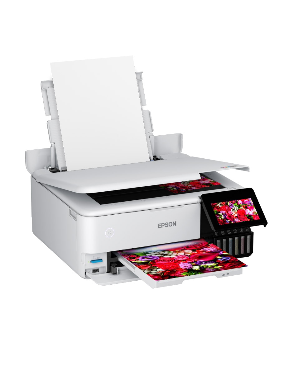 Multifuncional L8160 de inyección de tinta inalámbrico a color 9