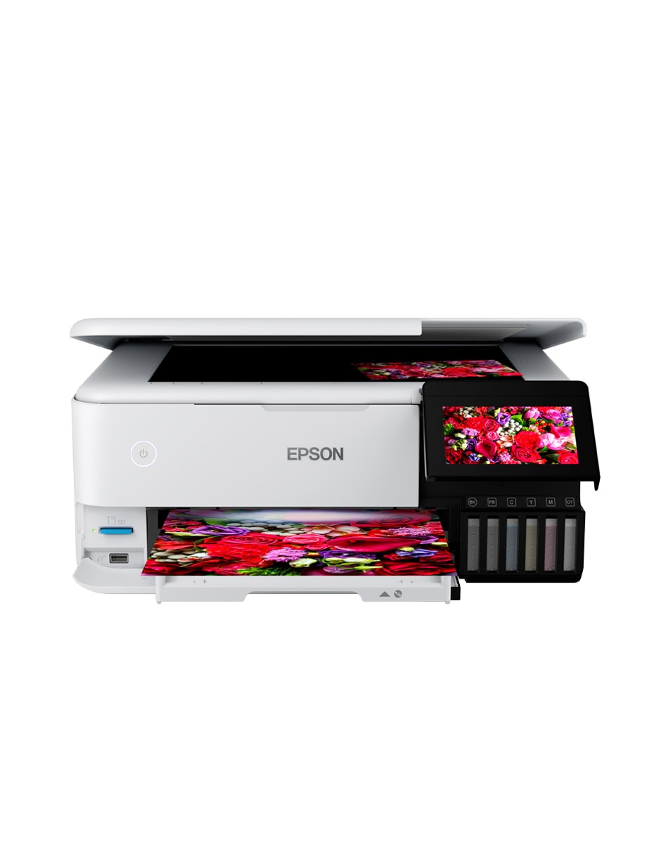 Multifuncional L8160 de inyección de tinta inalámbrico a color 10