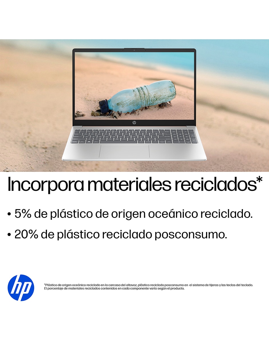 Laptop 15-FC0265LA 15.6 pulgadas Full HD AMD Ryzen 5 integradas 8 GB RAM 512 GB SSD 3