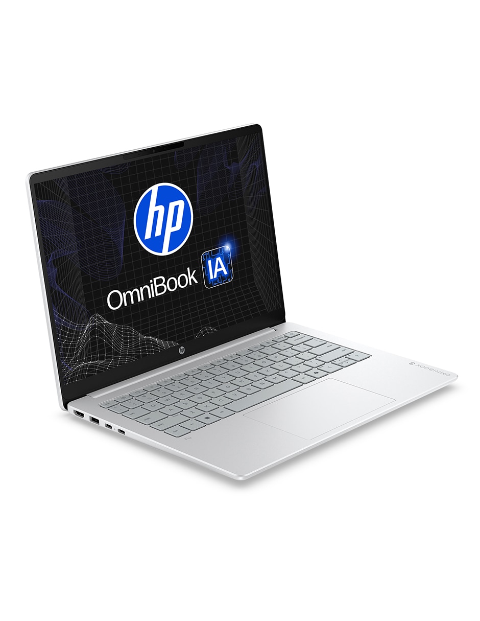 Laptop OmniBook 3 Laptop Next Gen AI 14- hz0051la 14 pulgadas 2K Snapdragon X integradas 16 GB RAM 512 GB SSD 3