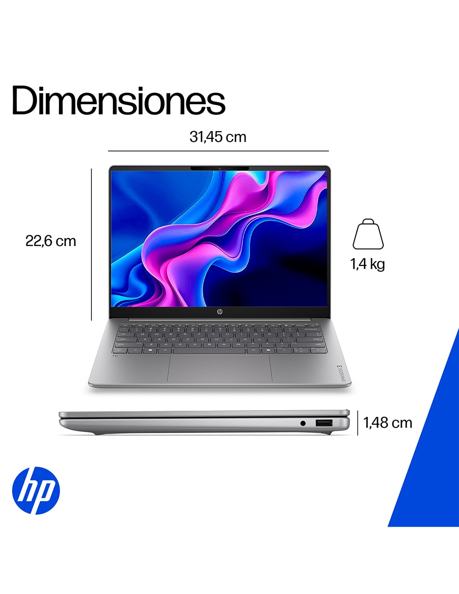 Laptop No hz0051la 14 pulgadas 2K Snapdragon X Integradas 16 GB RAM No aplica 512 GB No aplica 14