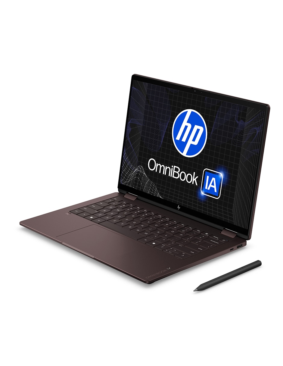Laptop 2 en 1 touch OmniBook X Flip NG AI PC 14-kc0050la 14 pulgadas 2K AMD Ryzen AI 5 340 Integradas 16 GB RAM 512 GB SSD 6