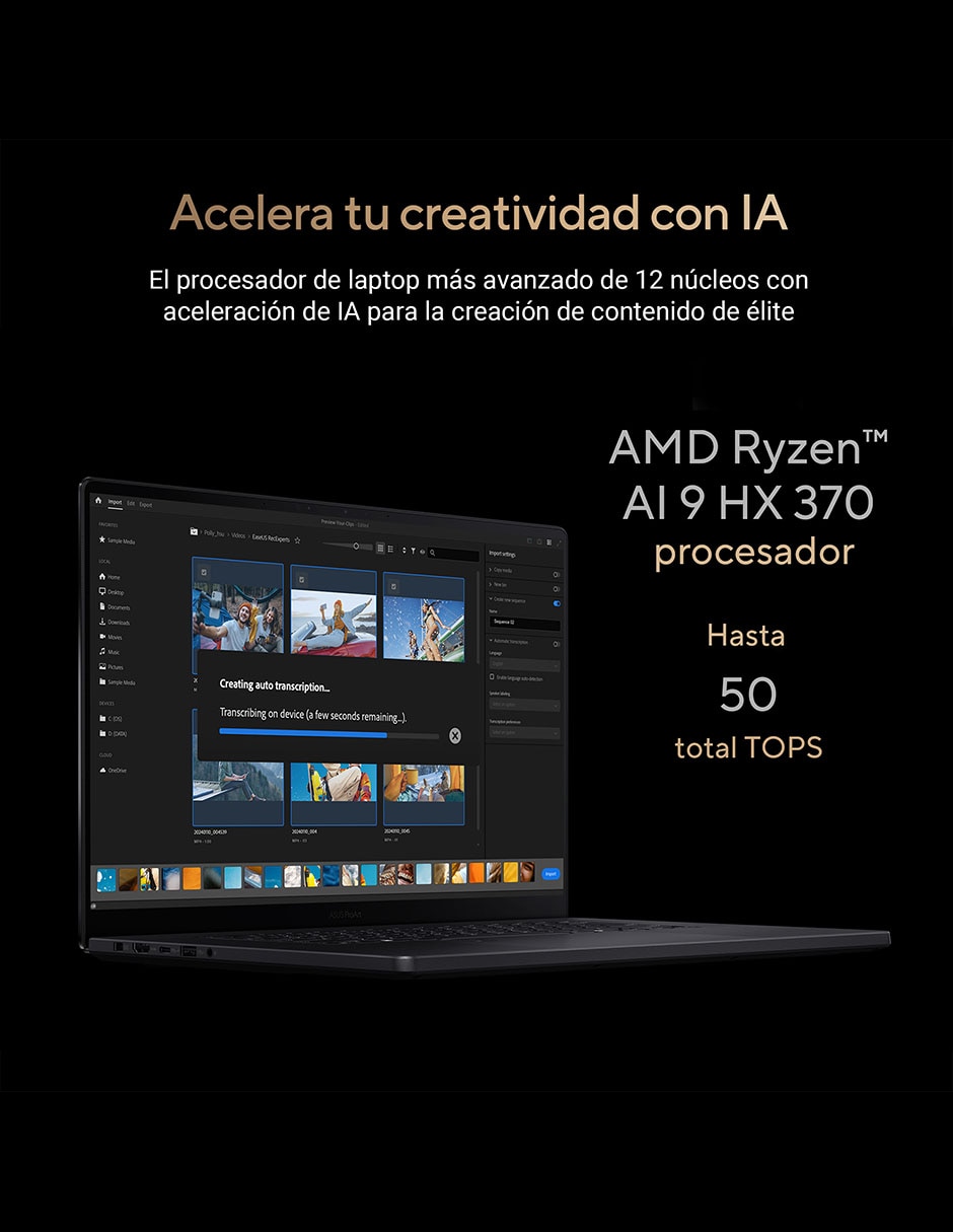 Computadora h7606ww-se926w 16 pulgadas 4k/uhd amd ryzen ai 9 hx 370 nvidia geforce rtx 5080 64 gb ram 2 tb ssd 14